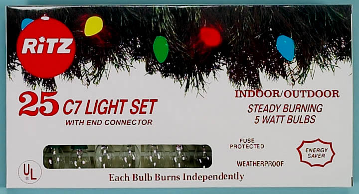 C7 Christmas Light String