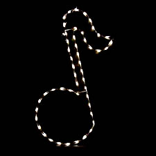 LED Lighted Music Note
