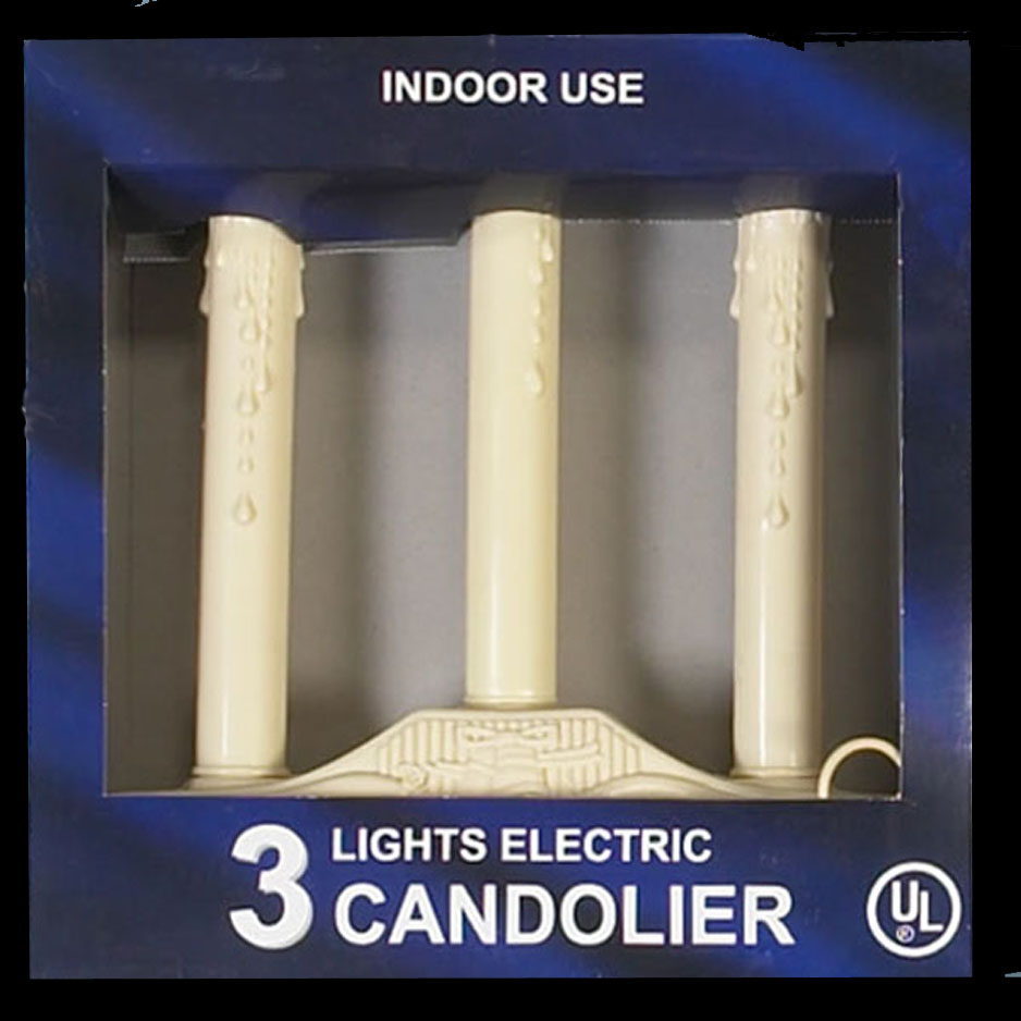 Vintage 3 Light Candolier