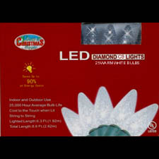 Set of 25 C9 LED Lights 