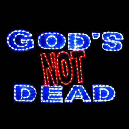 LED Lighted God's Not Dead