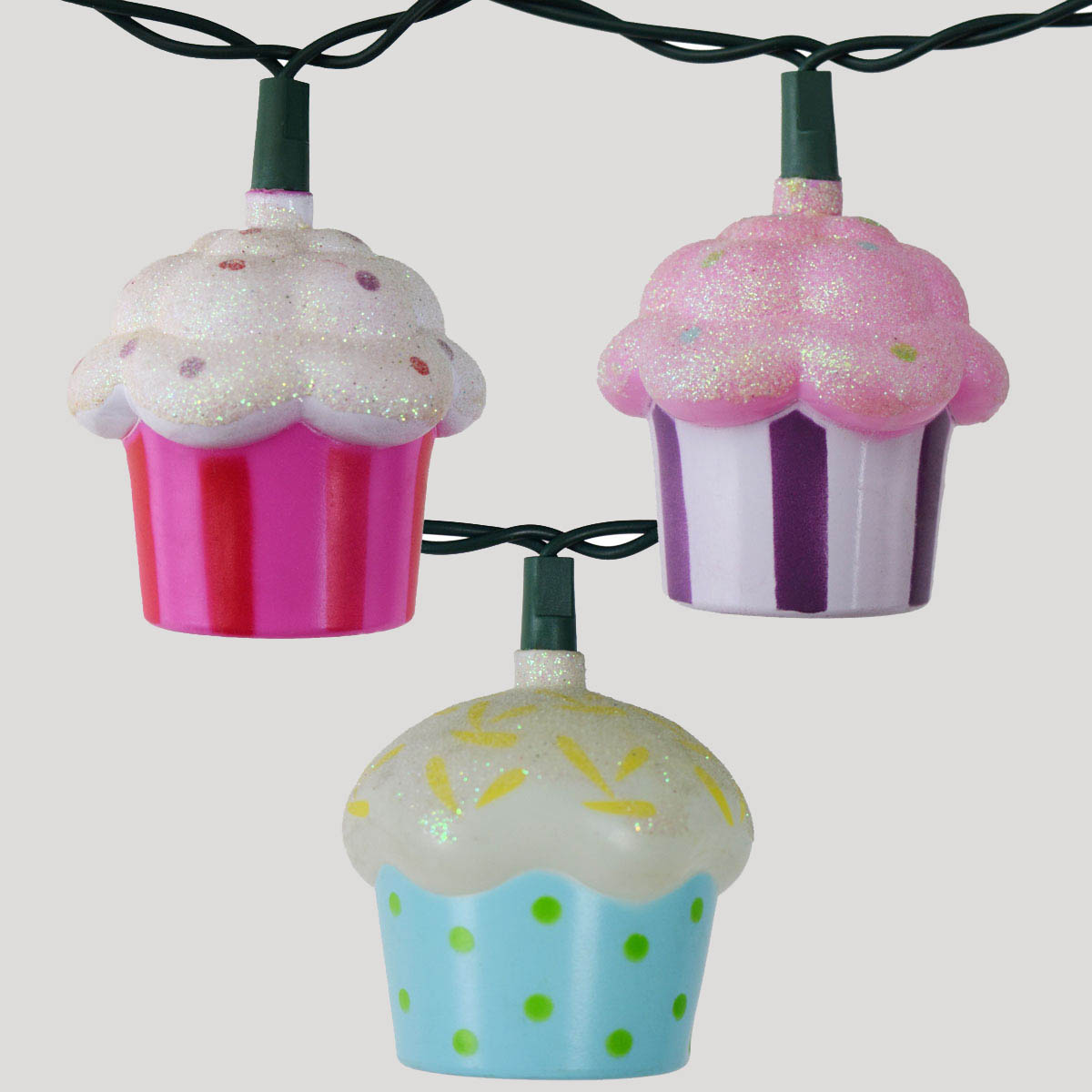 Christmas Tree Cupcake Lights