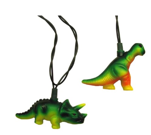 10 Dinosaur Novelty Light Set