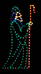 LED Shepard for yards at Christmas