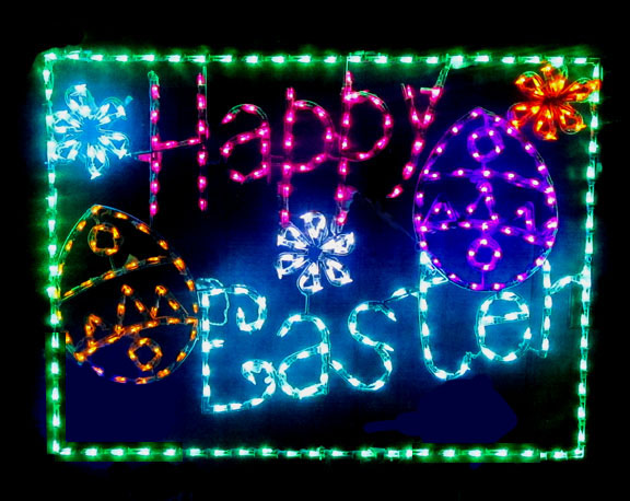 Yard Happy Easter Sign Decoration
