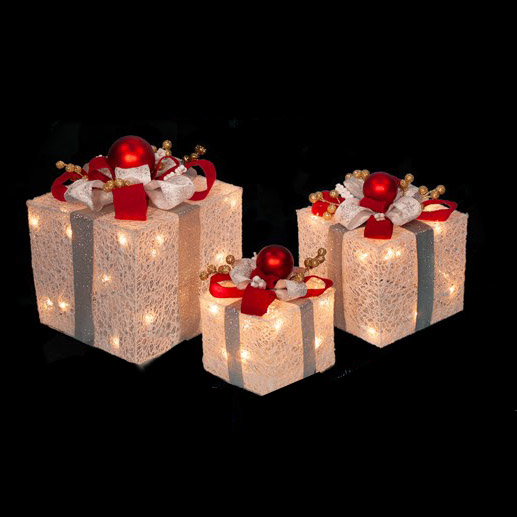 Christmas Gift Boxes Lighted decorations