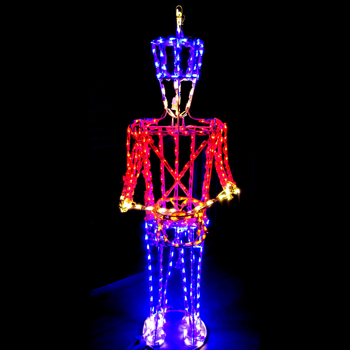 Free Standing LED Soldier