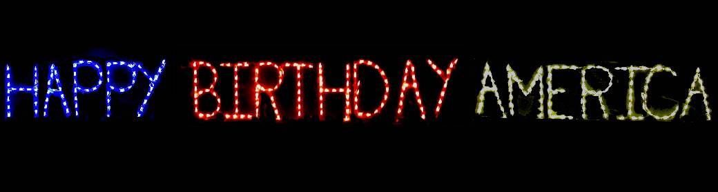 Celebrate 250th Birthday LED